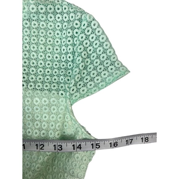 B. Darlin Women's Mint Lace Dress - Picture 4 of 6